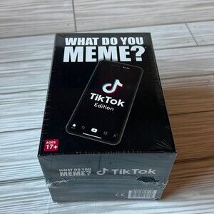 Brand new SEALED What do you Meme? Tik Tok edition!